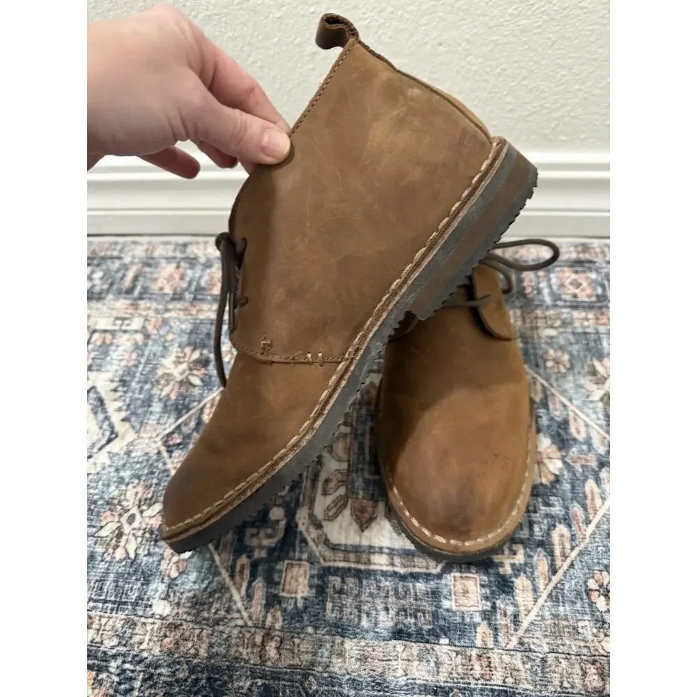 Redhead Brown Oiled Leather Men's Chuka Desert Boots Chukka 9M Casual New‎